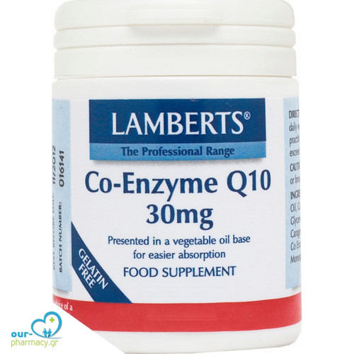 Lamberts Co-Enzyme Q10 30mg 60 κάψουλες 
