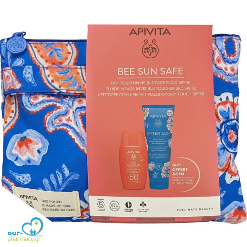 Apivita Promo Bee Sun Safe Face Fluid SPF50 (50ml) & After Sun Limited Edition (100ml)