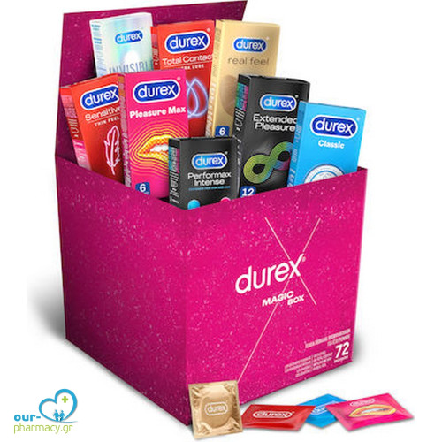 Durex Προφυλακτικά Magic Box 72τμχ