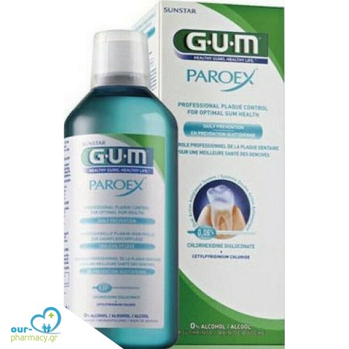GUM 1702 Paroex 0.06% CHX 500ml