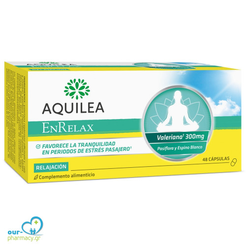 Aquilea EnRelax Συμπλήρωμα για το Άγχος 48 κάψουλες 