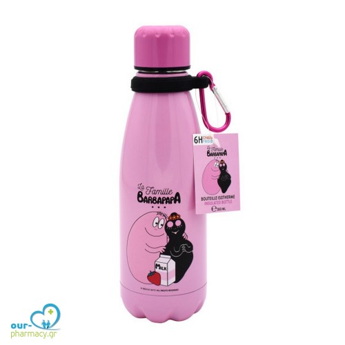 Παιδικό μπουκάλι - ροζ - ισοθερμικό - 350 ml