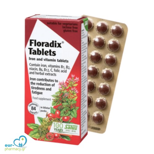 Power Health Floradix Tablets, 84tabs
