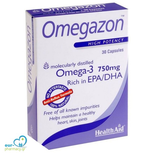 Health Aid OMEGAZON 750 mg, 30 κάψουλες