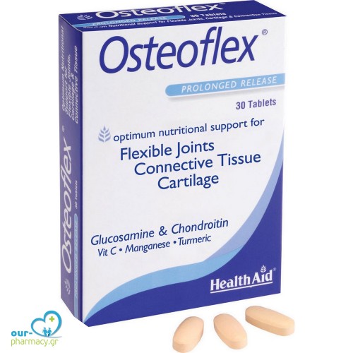 Health Aid Osteoflex Prolonged Release Συμπλήρωμα για την Υγεία των Αρθρώσεων 30 ταμπλέτες