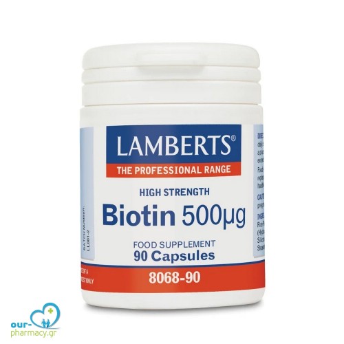 Lamberts Biotin 500 mcg 90 caps