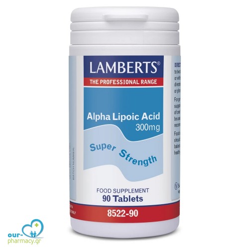  Lamberts Alpha Lipoic Acid 300mg 90tabs 
