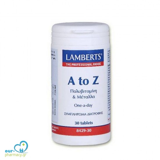LAMBERTS A-Z MULTI VITAMINS 30TABS -  5055148412142 - Βιταμίνες