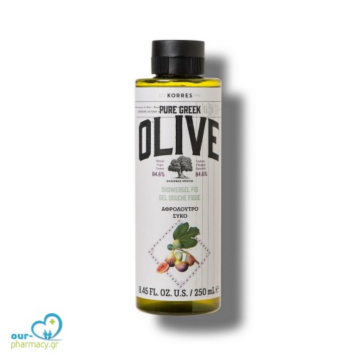 Korres Pure Greek Olive Αφρόλουτρο σε Gel Σύκο 250ml