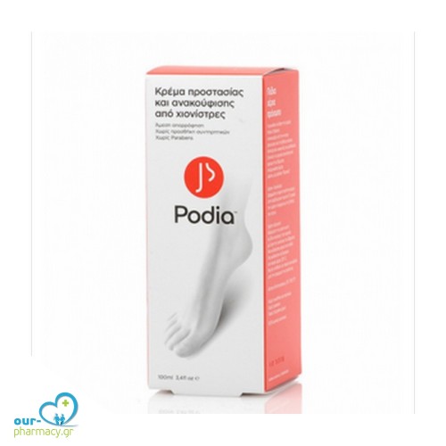 Podia Chilblains Cream Κρέμα Προστασίας από το Κρύο, 100ml
