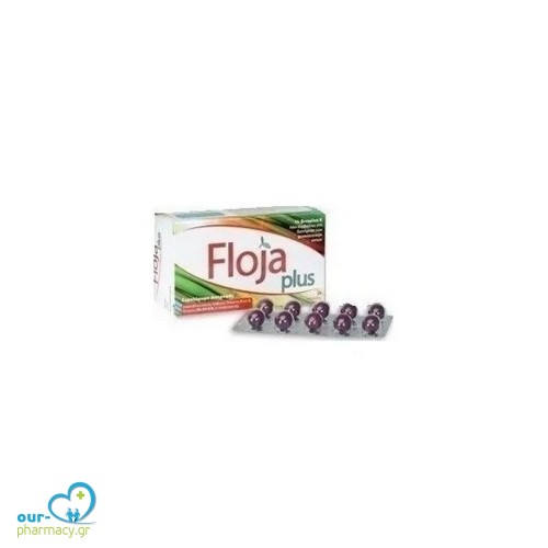 Floja Plus Συμπλήρωμα Διατροφής για την Αντιμετώπιση των Συμπτωμάτων της Εμμηνόπαυσης, 30 caps