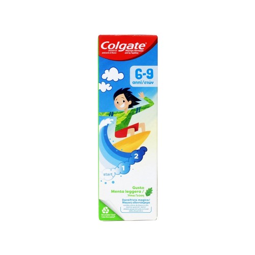 Colgate οδοντόκρεμα παιδική μέντα - ήπια γεύση 6-9 ετών (50ml)