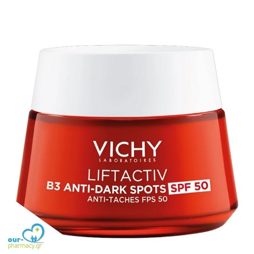 Vichy Lifactiv B3 Anti-Dark Spots Κρέμα Προσώπου Για Κηλίδες SPF 50, 50ml
