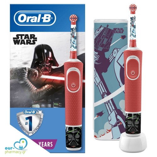Oral-B Star Wars Ηλεκτρική Οδοντόβουρτσα & Δώρο Θήκη Ταξιδίου, 1τεμ