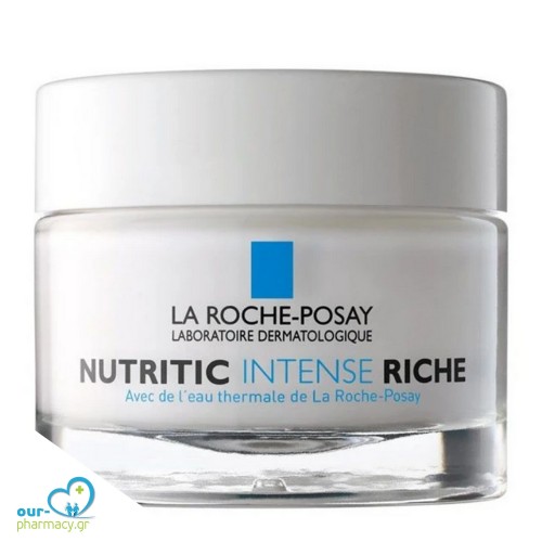 La Roche Posay Nutritic Intense Riche, Κρέμα Πλούσιας Υφής Εντατικής Θρέψης, 50ml