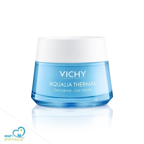 Vichy Aqualia Thermal Rehydrating Cream-Gel Λεπτόρρευστη Κρέμα για 48ωρη ενυδάτωση για Κανονική/Μεικτή επιδερμίδα, 50ml