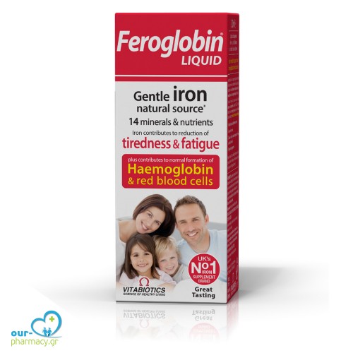 Vitabiotics Feroglobin B12 Πόσιμος Σίδηρος, Liquid 200ml 