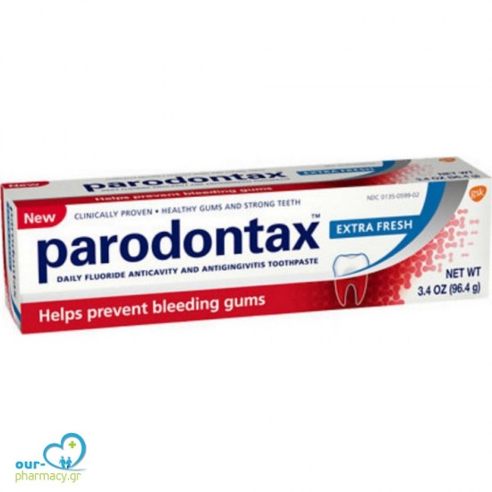 Parodontax Complete Protection Extra Fresh Οδοντόκρεμα Για Ούλα που Αιμορραγούν, 75ml -  5054563054975 - Οδοντόκρεμες