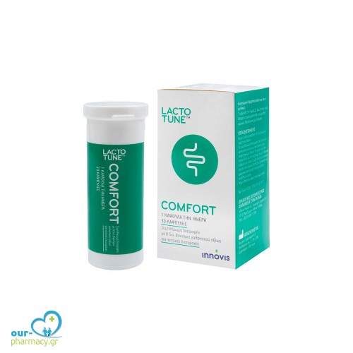 Innovis Lactotune Comfort Συμπλήρωμα Διατροφής Πρεβιοτικών - Προβιοτικών για την Υγεία του Πεπτικού, 30caps