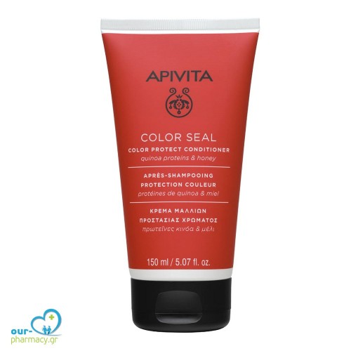 Apivita Color Seal Κρέμα Μαλλιών Προστασίας Χρώματος με Κινόα & Μέλι 150ml
