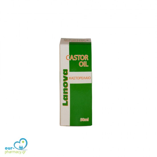 Lanova Castor Oil Καστορέλαιο, 50ml -  5202960402213 - Καθαρισμός Προσώπου και Ματιών