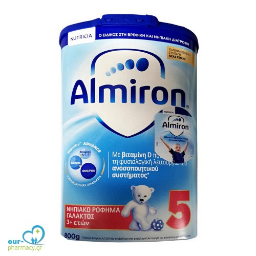 Nutricia Almiron 5 Νηπιακό Ρόφημα Γάλακτος 3+ Ετών, 800g