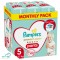 Pampers Premium Care No.5 PANTS Monthly Pack (12-17kg) Βρεφικές Πάνες-ΒΡΑΚΑΚΙ, 102τεμ