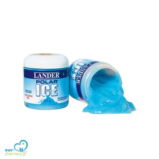Lander Polar Ice Gel Μπλε Ζελέ Για Τους Πόνους, 227 gr -  813822011105 - Υγεία Ποδιών - Νυχιών