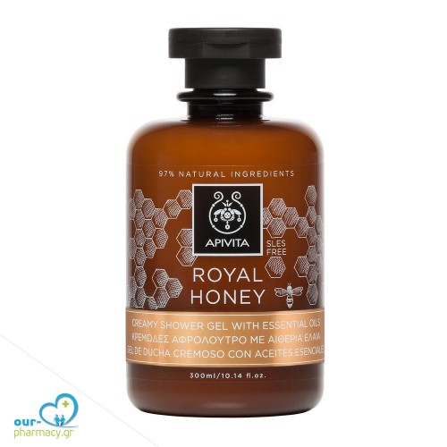 Apivita Royal Honey Κρεμώδες Αφρόλουτρο 250ml