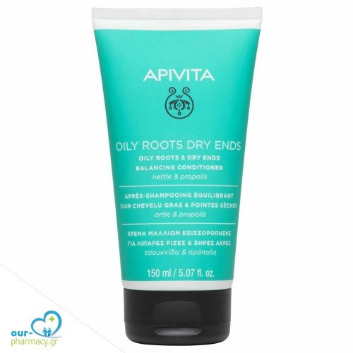 Apivita Κρέμα Εξισορρόπησης Για Μαλλιά Με Λιπαρές Ρίζες & Ξηρές Άκρες 150ml