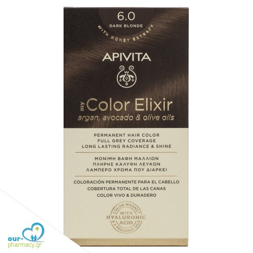 Apivita My Color Elixir N6,0 Ξανθό Σκούρο 50&75ml