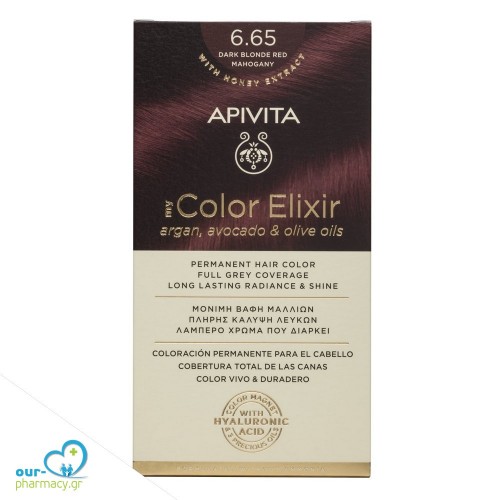 Apivita Μy Color Elixir N6,65 Έντονο Κόκκινο 50&75ml