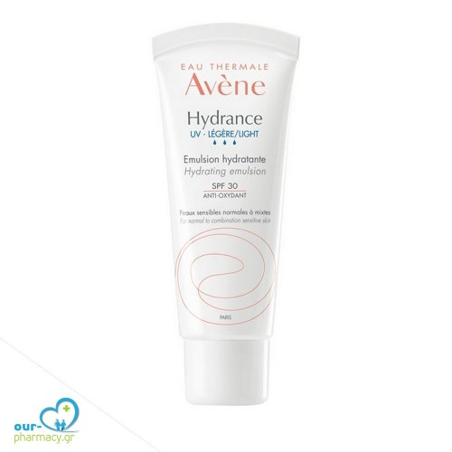 Avene Hydrance UV Legere SPF30 Ενυδατική Κρέμα Προσώπου για Κανονικό & Μεικτό Δέρμα, 40ml