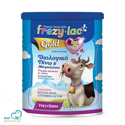 Frezylac Gold 3 Βιολογικό Γάλα σε Σκόνη από 12 μηνών