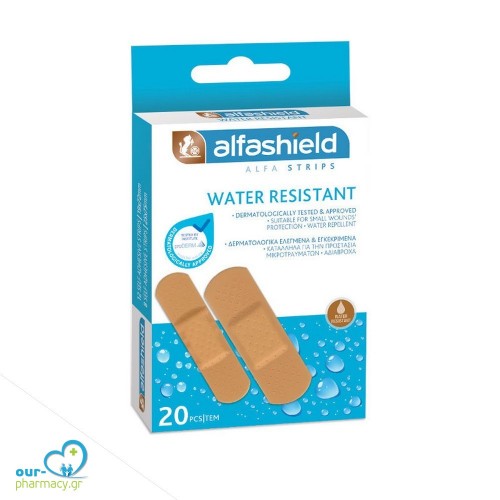 Alfashield Water Resistant Strips, 2 Μεγέθη 20τμχ
